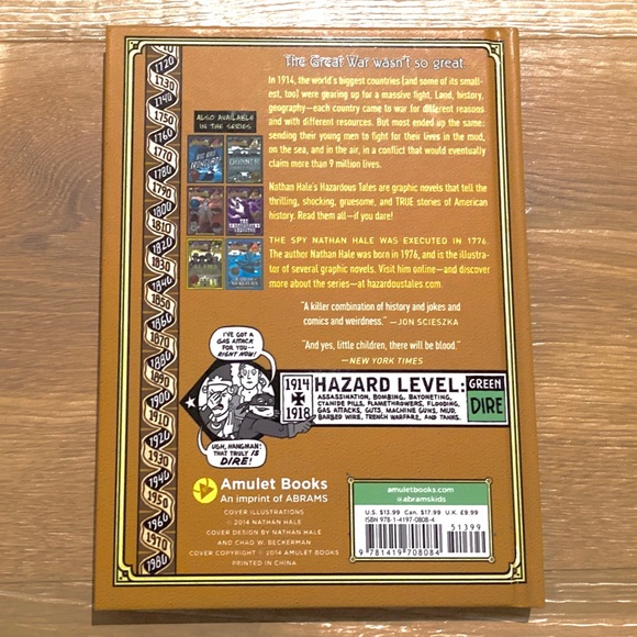 Nathan Hale’s Hazardous Tales Series Hardcover - Picture 14 of 14